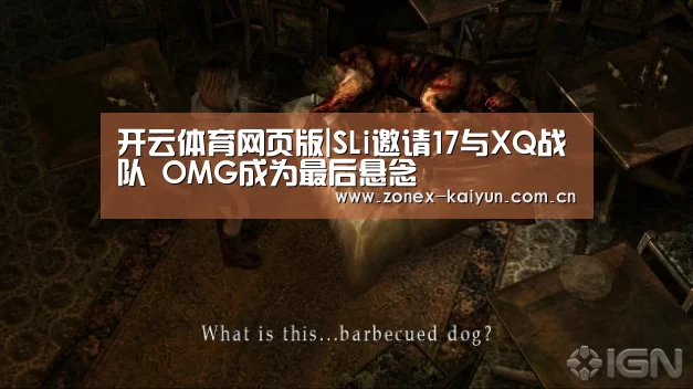 开云体育网页版|SLi邀请17与XQ战队 OMG成为最后悬念(图1) 开元棋牌电脑版