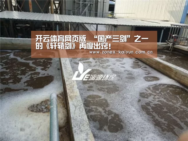 开云体育网页版_“国产三剑”之一的《轩辕剑》再度出窍!(图1) 开云体育网页版
